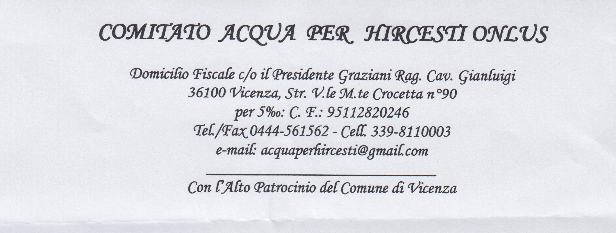 comitato acqua